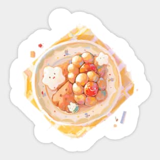 Happy Breakfast Sticker